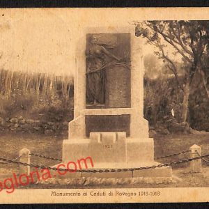 ah5871 - CARTOLINA  D'EPOCA - Pavia Città - Monumento al Caduti di Rovegno