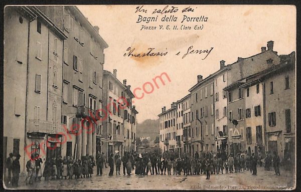 ae2796 - CARTOLINA  D'EPOCA - Bologna Provincia - Porretta   1904