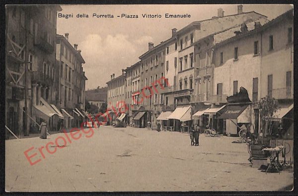 ae2797 - CARTOLINA  D'EPOCA - Bologna Provincia - Porretta   1914