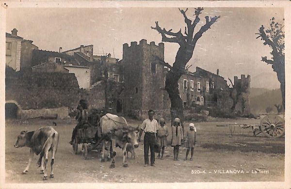 ab7891 -  CARTOLINA  D'EPOCA - Savona Provincia - VILLANOVA