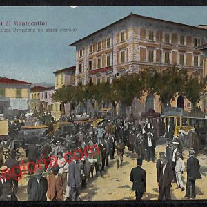 ah8665 - CARTOLINA D'EPOCA - Pistoia Provincia - Montecatini