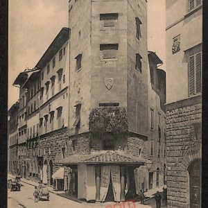 ae6878 - CARTOLINA D'EPOCA - Firenze Città - Torre degli Alberi