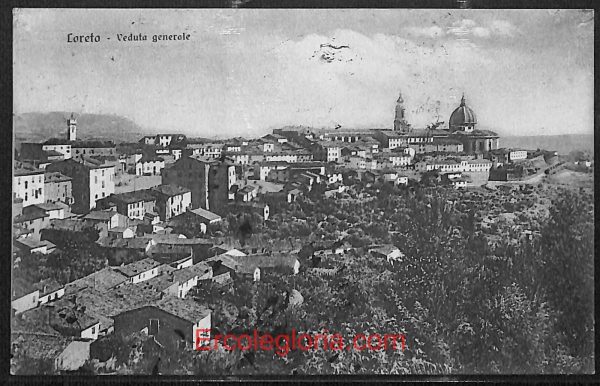 ad9771 - CARTOLINA  D'EPOCA - Ancona Provincia - Loreto  1924