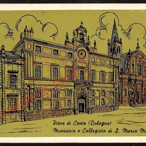 ae2811 - CARTOLINA  D'EPOCA - Bologna Provincia - Pieve di Cento