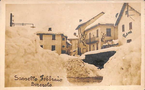 ab7899 -  CARTOLINA  D'EPOCA - Savona Provincia - SASSELLO