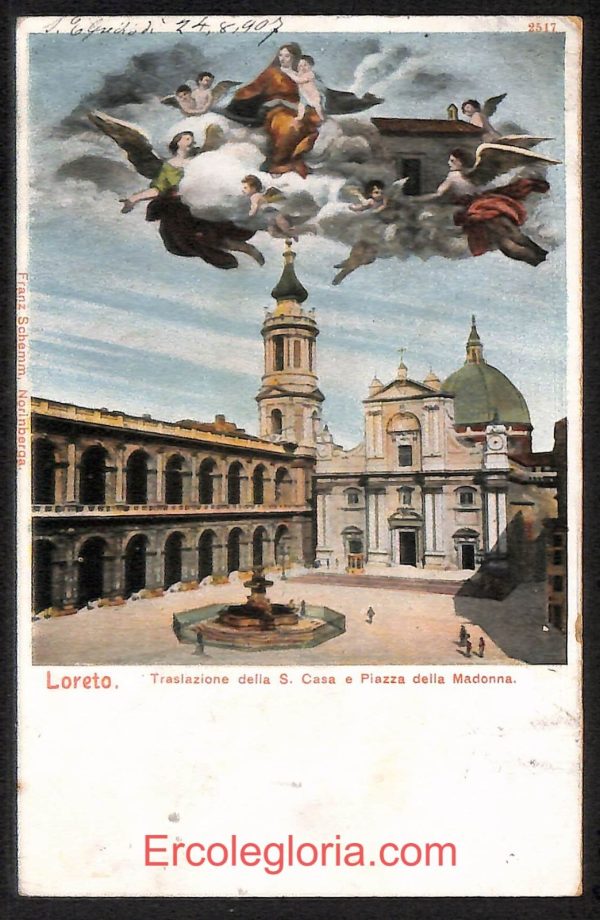 ad9774 - CARTOLINA  D'EPOCA - Ancona Provincia - Loreto