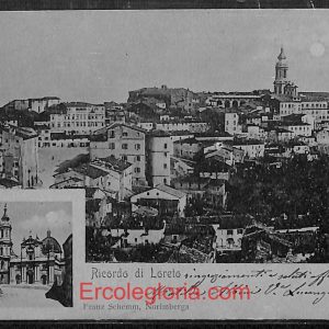 ad9775 - CARTOLINA  D'EPOCA - Ancona Provincia - Loreto  1902