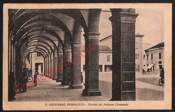 ae2824 - CARTOLINA  D'EPOCA - Bologna Provincia - San Giovanni Persiceto
