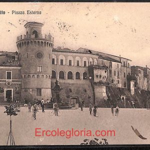 ad9792 - CARTOLINA  D'EPOCA - Ancona Provincia - Montecarotto   1914