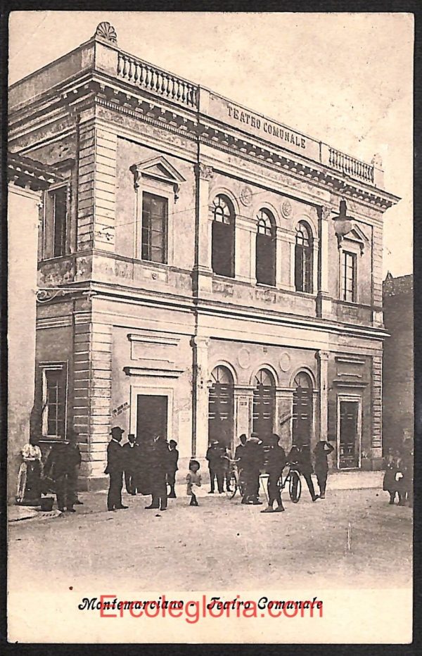 ad9794 - CARTOLINA  D'EPOCA - Ancona Provincia - Montemarciano  1915