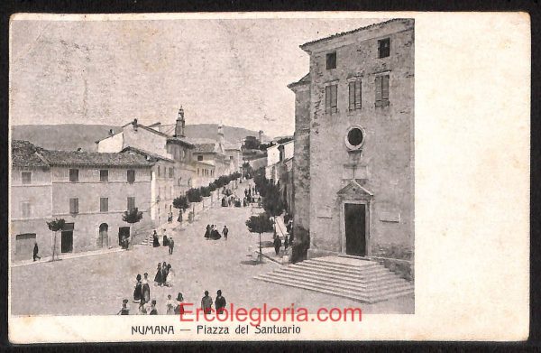 ad9795 - CARTOLINA  D'EPOCA - Ancona Provincia - Numana  1908