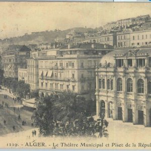 80054 - ALGERIA  Algérie -  Carte postal VINTAGE POSTCARD -  ALGER  Theatre