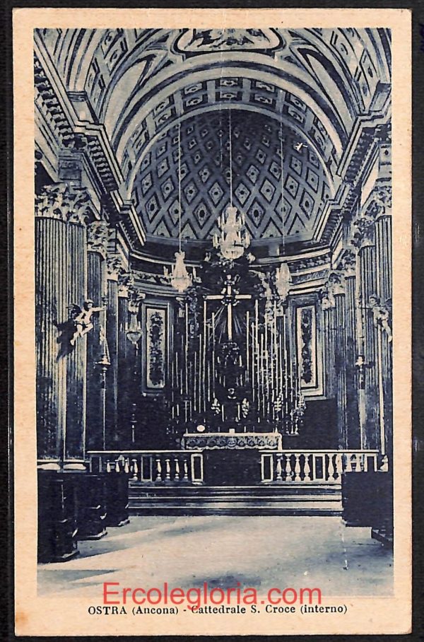 ad9796 - CARTOLINA  D'EPOCA - Ancona Provincia - Ostra  1937