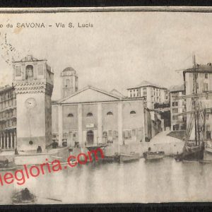 ai4952 - CARTOLINA D'EPOCA - Savona Città - Via San Lucia