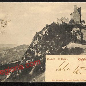 ah9655 - CARTOLINA D'EPOCA - Reggio Emilia Città - Castello di Baiso