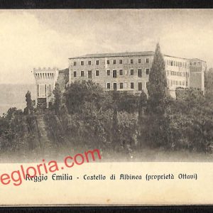 ah9662 - CARTOLINA D'EPOCA - Reggio Emilia Città - Castello di Albinea