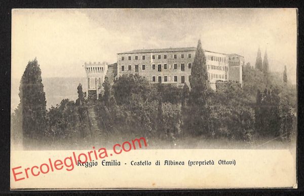 ah9662 - CARTOLINA D'EPOCA - Reggio Emilia Città - Castello di Albinea
