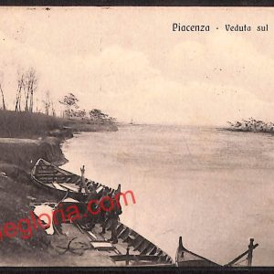 ah7390 - CARTOLINA D'EPOCA - Piacenza Città - Fiume Po
