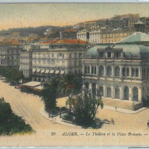 80062 - ALGERIA  Algérie -  Carte postal VINTAGE POSTCARD -  ALGER  Theatre