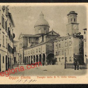 ah9670 - CARTOLINA D'EPOCA - Reggio Emilia Città- Tempio della B.V. della Ghiara