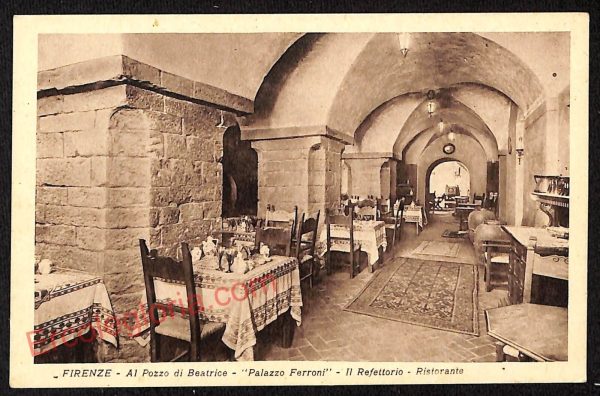 ae6416 - CARTOLINA D'EPOCA -  Firenze  Città - '' Al Pozzo di Beatrice ''