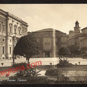 ah9685 - CARTOLINA D'EPOCA - Reggio Emilia Città - Piazza Cavour