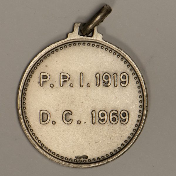 NA0208 - Medaglia Italia Politica Libertas P.P.I. 1919 - D.C. 1969 Argento - immagine 2