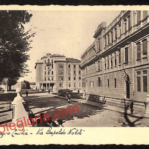 ah9704 - CARTOLINA D'EPOCA - Reggio Emilia Città - Via Leopoldo Nobili