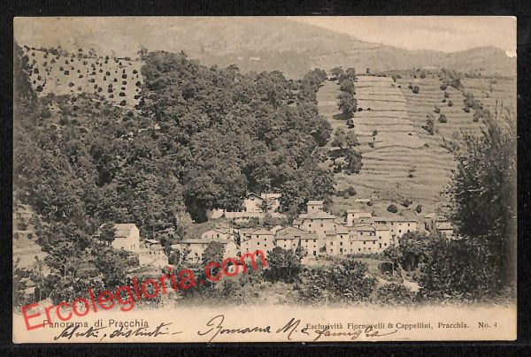 ah8693 - CARTOLINA D'EPOCA - Pistoia Provincia - Pracchia