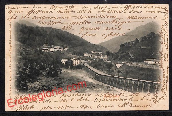 ah8694 - CARTOLINA D'EPOCA - Pistoia Provincia - Pracchia