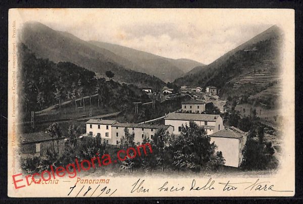 ah8695 - CARTOLINA D'EPOCA - Pistoia Provincia - Pracchia