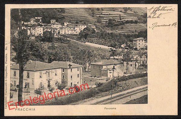 ah8699 - CARTOLINA D'EPOCA - Pistoia Provincia - Pracchia