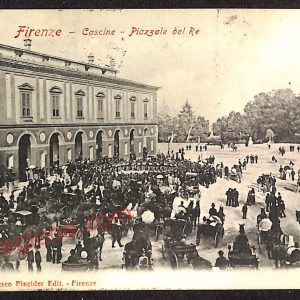 ae6426 - CARTOLINA D'EPOCA -  Firenze  Città - Piazzale del Re