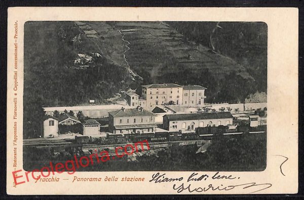 ah8701 - CARTOLINA D'EPOCA - Pistoia Provincia - Pracchia