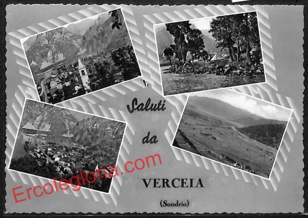 ai7265 - CARTOLINA D' EPOCA - Sondrio Provincia - Verceia