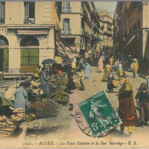 80101 - ALGERIA  Algérie -  Carte postal VINTAGE POSTCARD -  ALGER   1912