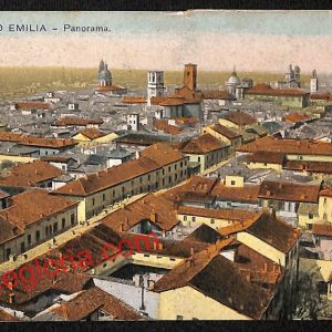 ah9710 - CARTOLINA D'EPOCA - Reggio Emilia Città - Panorama