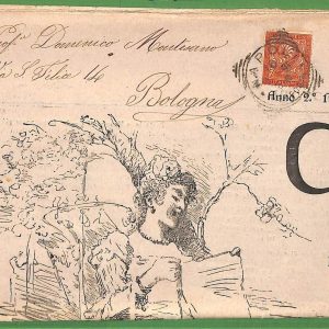 ZA1755 - RIVISTA D'epoca - Gennaio 1891   CRONACA PARTENOPEA  - NAPOLI