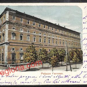 ah7427 - CARTOLINA D'EPOCA - Piacenza Città - Palazzo Farnese
