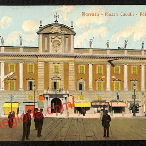 ah7444 - CARTOLINA D'EPOCA - Piacenza Città - Piazza Cavalli