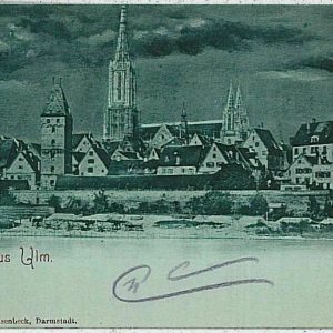 33879  -  Ansichtskarten VINTAGE POSTCARD: GERMANY Deutschland -  Ulm GRUSS AUS