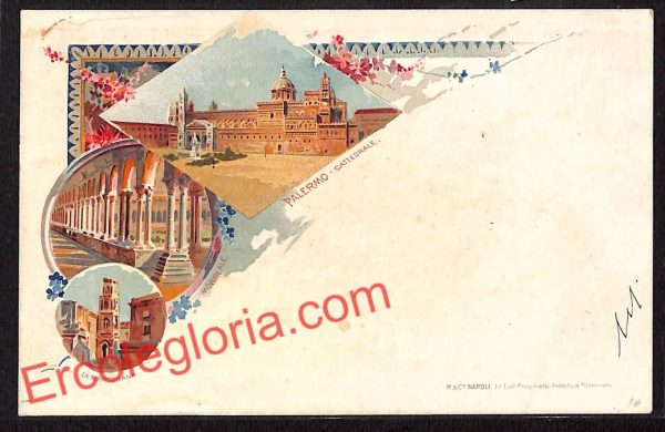 ah5063 - CARTOLINA D'EPOCA - Palermo Città - Cattedrale