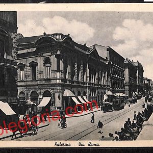 ah5065 - CARTOLINA D'EPOCA - Palermo Città - Via Roma