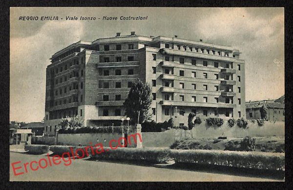 ah9716 - CARTOLINA D'EPOCA - Reggio Emilia Città - Viale Isonzo