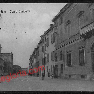 ah9717 - CARTOLINA D'EPOCA - Reggio Emilia Città - Corso Garibaldi