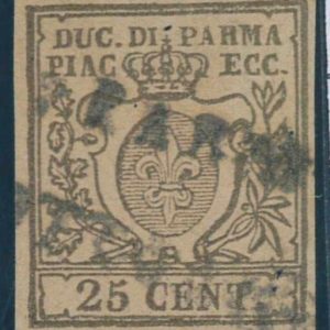 P3875 H - ITALIA , PARMA , SASS. 10 a , LEGGERMENTE USATO , QUALITÀ LUSSO.