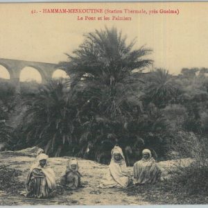 80136 - ALGERIA  Algérie -  Carte postal VINTAGE POSTCARD - Hammam Maskhoutine