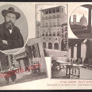 ae6435 - CARTOLINA D'EPOCA -  Firenze  Città - Palazzo Davanzati