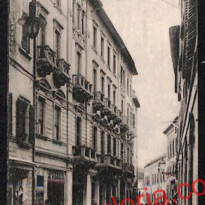 ah9737 - CARTOLINA D'EPOCA - Reggio Emilia Città - Via Farini