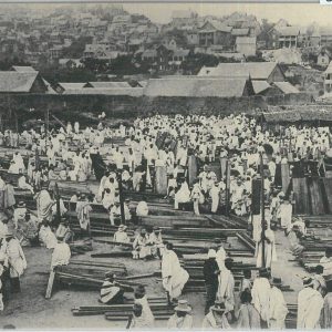 80158 -  MADAGASCAR -  Vintage Postcard -  TANANARIVE:  Zoma  Market